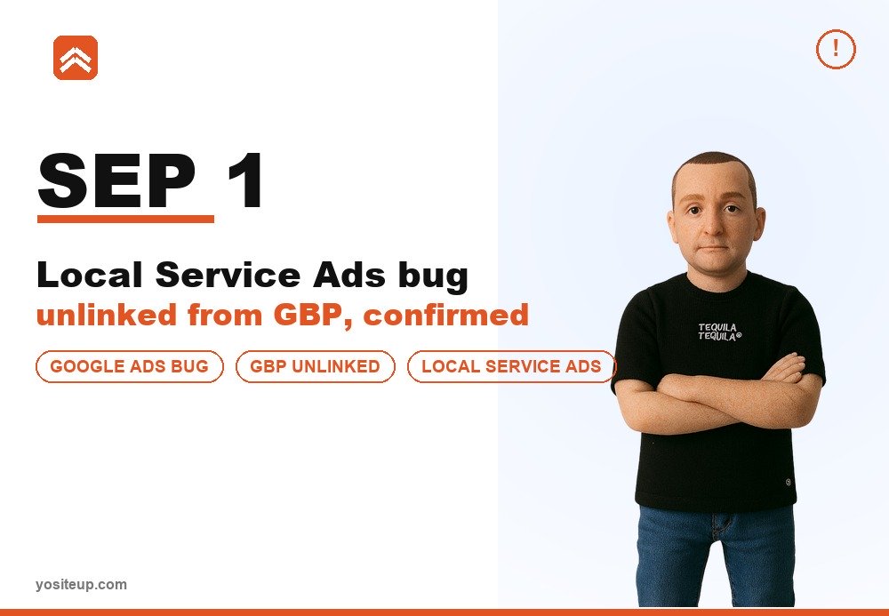 Google przyznaje się do globalnego błędu w Local Service Ads: konta tracą połączenie z profilem firmy