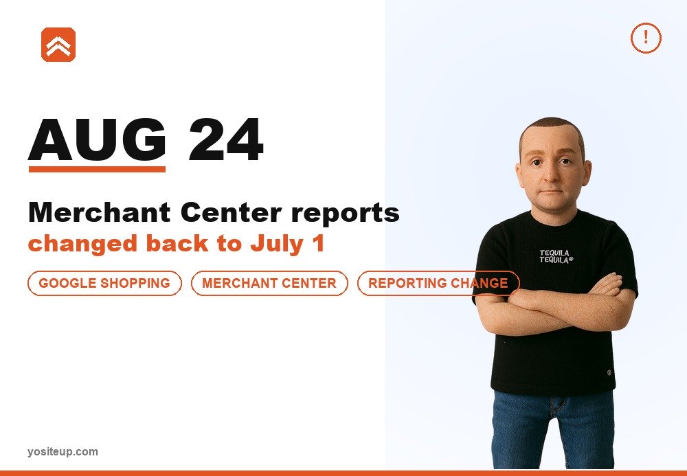Merchant Center: nowe raportowanie od sierpnia i zmiana zasad Shopping we wrześniu, dwa ruchy Google naraz